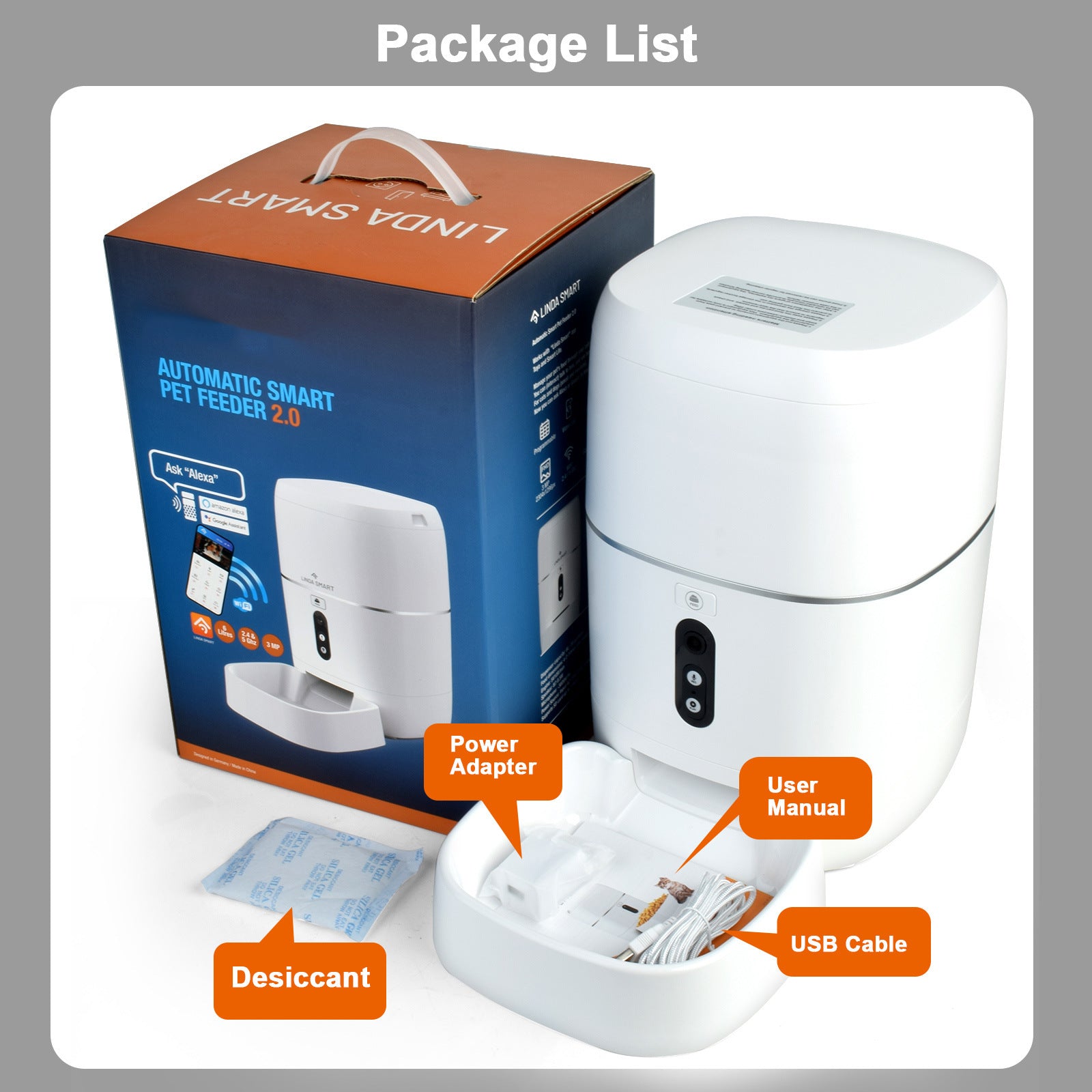 Smart Pet Automatic Feeder Water Feeder