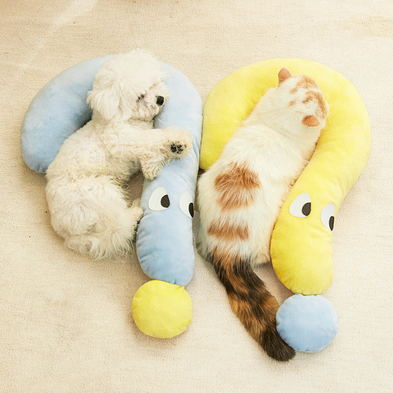Cat Pillow Universal Four Seasons Pet Sleeping Dog Pillow Dog Cushion Summer Kennel Pad Pet Supplies