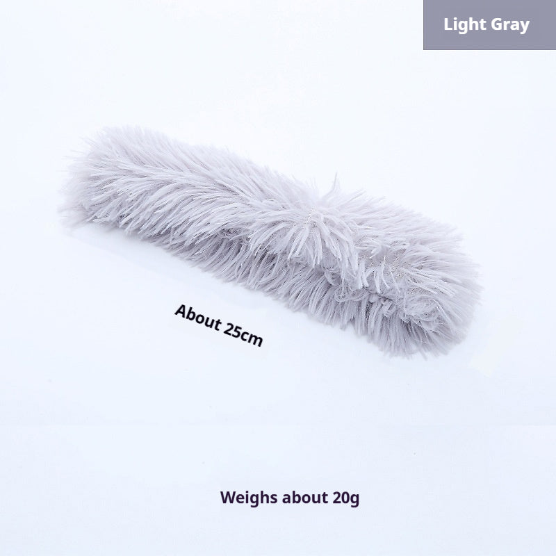 Popular Plush Colorful Stripe Pet Pillow