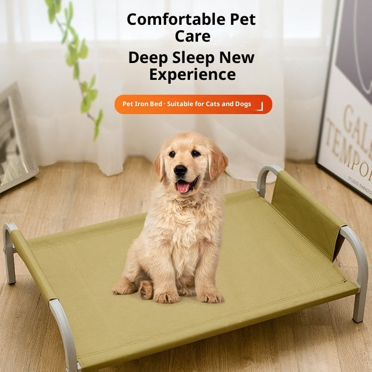 Pet Camp Bed Metal Bed Doghouse Cathouse Summer