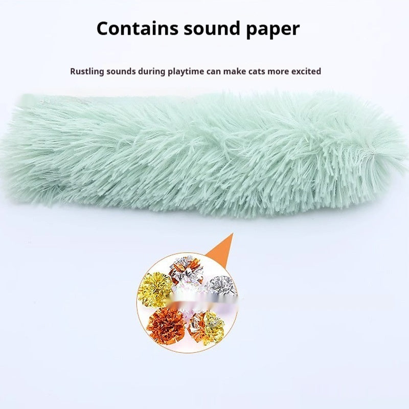 Popular Plush Colorful Stripe Pet Pillow