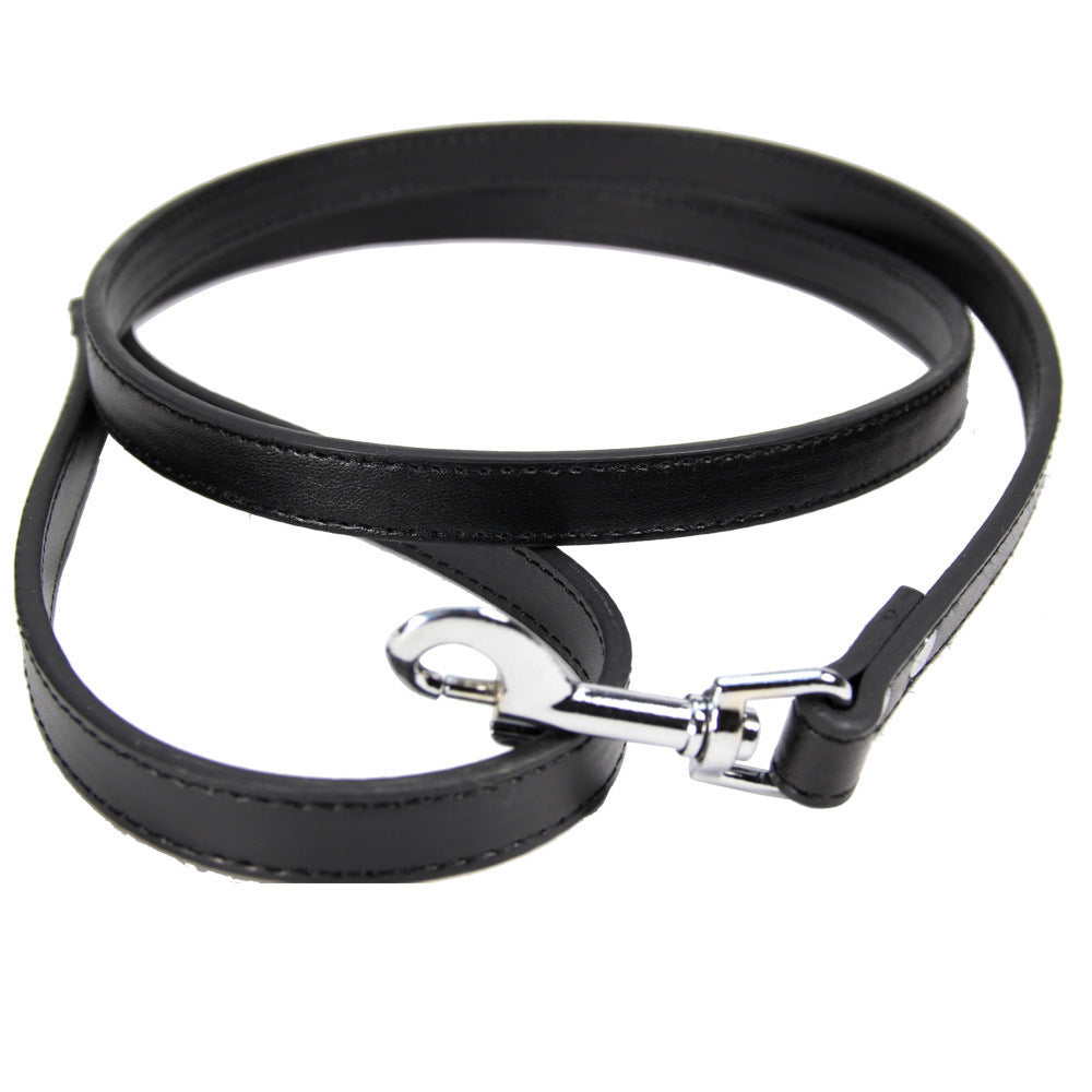 Pet Leash Cat PU Leather Dog Chain