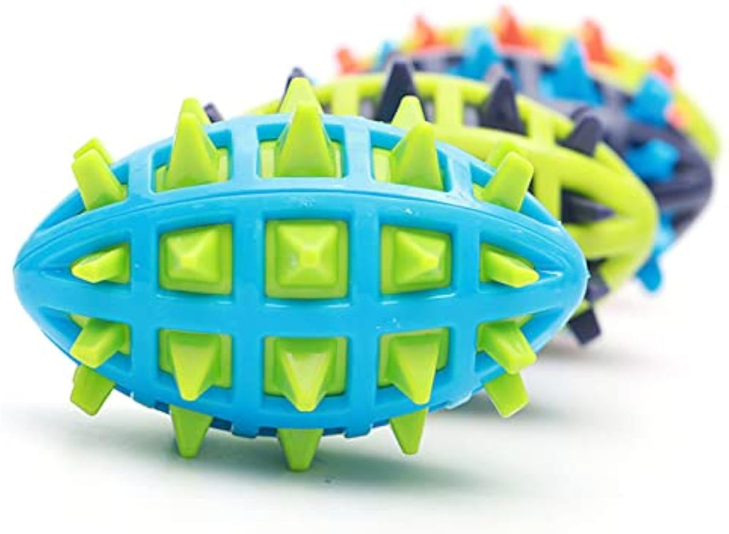 Pet Sounding Dog Teether Ball Indestructible Dog Toys For Aggressive Chewers Cleans Dogs Teeth Dog Throwing Game Anxiety Relief Interactive Dog Toys