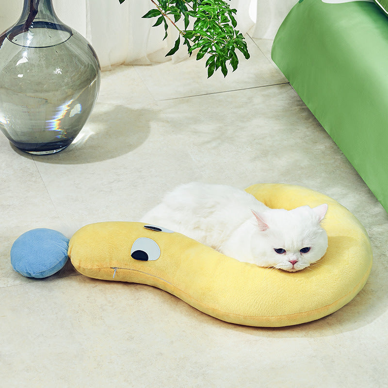 Cat Pillow Universal Four Seasons Pet Sleeping Dog Pillow Dog Cushion Summer Kennel Pad Pet Supplies